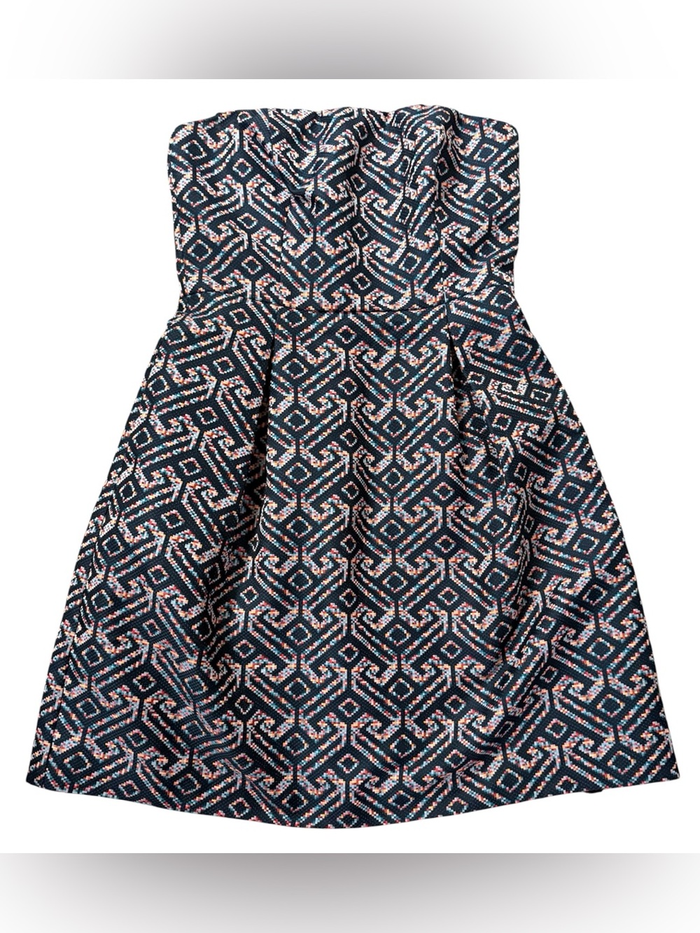 Trina Turk Strapless Mini Cocktail Dress SZ 6